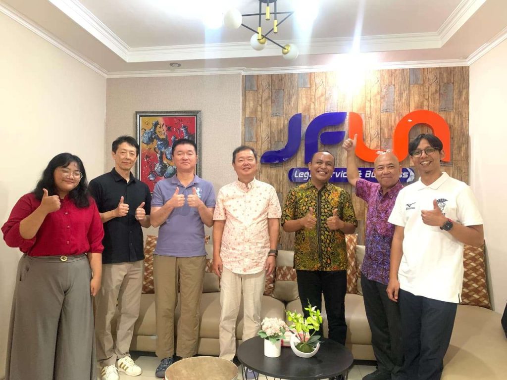 Kerjasama penerbitan dengan delegasi jepang